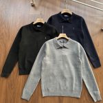 Ralph Lauren Sweater Red Cotton Sophistication Autumn Winter Embroidery