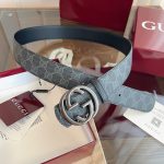 Gucci Men'S Belts Black Spring Early