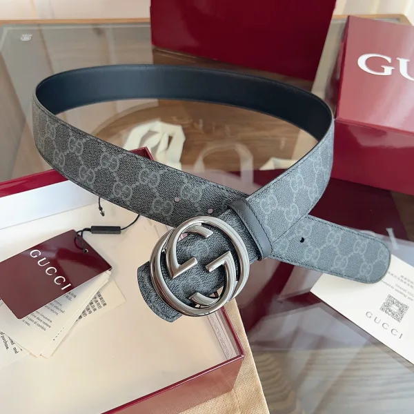 Gucci Men'S Belts Black Spring Early