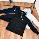 Adidas Down Jacket Red Duck Winter Embroidery