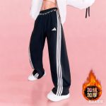 Adidas Pants Red Fleece Winter
