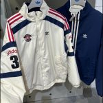 Adidas Outerwear Red Relaxed Fit Elegant Gray Winter
