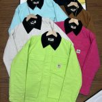 Tiffany Outerwear Red Cotton Twill Streetwear Skateboarding Spring Autumn