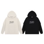Acne Studios Hoodie Red Cotton Pure Denim