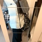 Miu Vest Beige Cotton Down