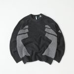 Adidas Long-Sleeved Shirt Red Mesh Relaxed Fit Clean Lines Exquisite Workmanship Minimalism Street Style Autumn Winter And Early Silhouette