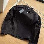 Saint Laurent Coat Red Cotton Pure