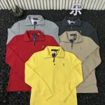 Ralph Lauren Long-Sleeved Red Relaxed Fit Simple And Versatile Light Business Understated Sophistication Spring Autumn Winter
