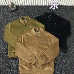 Ralph Lauren Jacket Red Cotton Corduroy Clean Lines Multiple Colors Available Suitable For All Body Types Summer Winter Slimming Cut Metal Logo