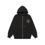 Chrome Hearts Coat Red Cotton Pure