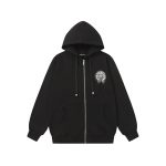 Chrome Hearts Coat Red Cotton Pure Rubber