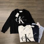 Calvin Klein Sweatshirt Red Cotton Pure Embroidery