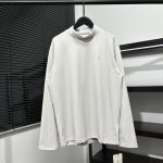 Descente Long-Sleeved Shirts Ash Nylon Fleece Quick-Drying Sports Autumn Winter