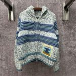 Chanel Cardigan Red Wool Winter