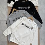 Moncler Hoodie Ash Cotton Soft And Gentle Spring Autumn Winter