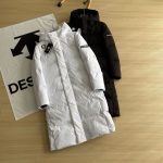 Descente Down Jackets Ash Eva Feather Duck Polyester Fiber Street Style Winter