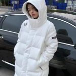 Descente Down Jackets Ash Eva Feather Duck Polyester Fiber Street Style Winter