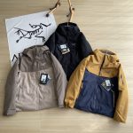 Archaeopteryx Down Jackets Yellow Gore-Tex Duck Mesh Patch