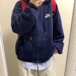 Nike Outerwear Black Cotton Down Fleece Winter