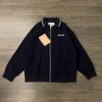 Prada Coat Red Cotton Pure Piqu Sophistication Embroidery