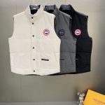 Canada Goose Down Jackets Red Fleece Street Style Spring Autumn Winter And