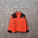 North Jacket Orange Gore-Tex Down Outdoor Waterproof