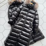 Moncler Down Jacket Red Eva Duck Autumn Winter Slim Fit Side Pockets