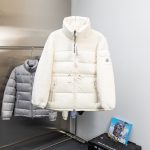 Moncler Outerwear Red Wool Goose Down Plush Fleece High-End Quality Autumn Winter And