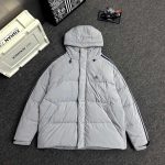 Adidas Down Jacket Black Feather Duck Exquisite Workmanship Winter