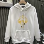 Louis Vuitton Hoodie Red Cotton Fleece Autumn Winter