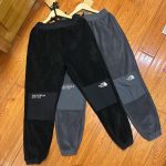 North Pants Red Fleece Spring Autumn Winter