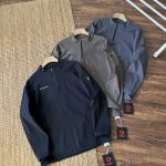 Mammoth Long Sleeves Green Eva Fleece Unrestricted Movement Soft Touch Quick-Drying Winter
