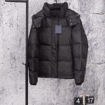 Louis Vuitton Outerwear Black Duck Down Jacquard Autumn Winter Pattern