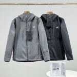 Archaeopteryx Outerwear Red Wool Polyester Softshell Fabric Woven Slim Fit
