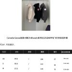 Canada Goose Long-Sleeved Shirts Red Cotton Wool Cashmere Fleece Space Patch