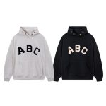 Fear Of God T-Shirts Ash Cotton Pure Fleece Ribbed Fabric Flannel Streetwear