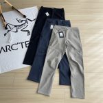 Archaeopteryx Long Pants Red Fleece Suitable For All Body Types Simple Style Outdoor Autumn Winter Side Pockets