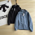 Descente Outerwear Red Fleece Professional Outdoor Autumn