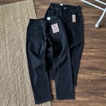 Ralph Lauren Jeans Red Fleece Denim High-End Style Winter Slim Fit