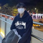 Stussy Hoodie Red Cotton Pure Fleece Ribbed Fabric Winter