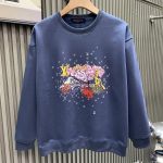 Louis Vuitton Hoodies Ash Cotton Fleece Spring Autumn Winter Early