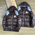 Moncler Down Jackets Red Feather Goose Nylon