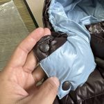 Moncler Down Jackets Red Feather Goose Nylon