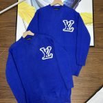 Louis Vuitton Sweater Red Wool Jacquard