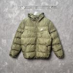 Nike Outerwear Green Cotton Xinjiang Down Fleece Winter Patch