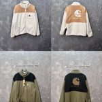 Carhartt Coat Green Fleece