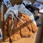 The North Face Cotton-Padded Coat Black Fleece Easy To Match