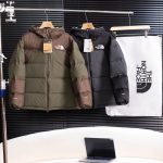 The North Face Outerwear Red Goose Down Nylon Winter Zippered Pocket