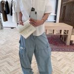 Calvin Klein Trousers Red Twill Fabric