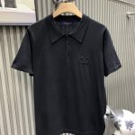 Louis Vuitton Short-Sleeved Shirts Red Eva Jacquard Embroidery